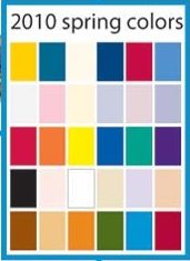 2010 Spring Color Trends